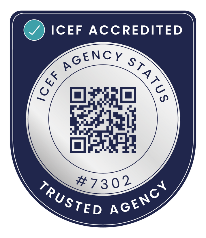 ICEF Accredited Trusted Agency #7302