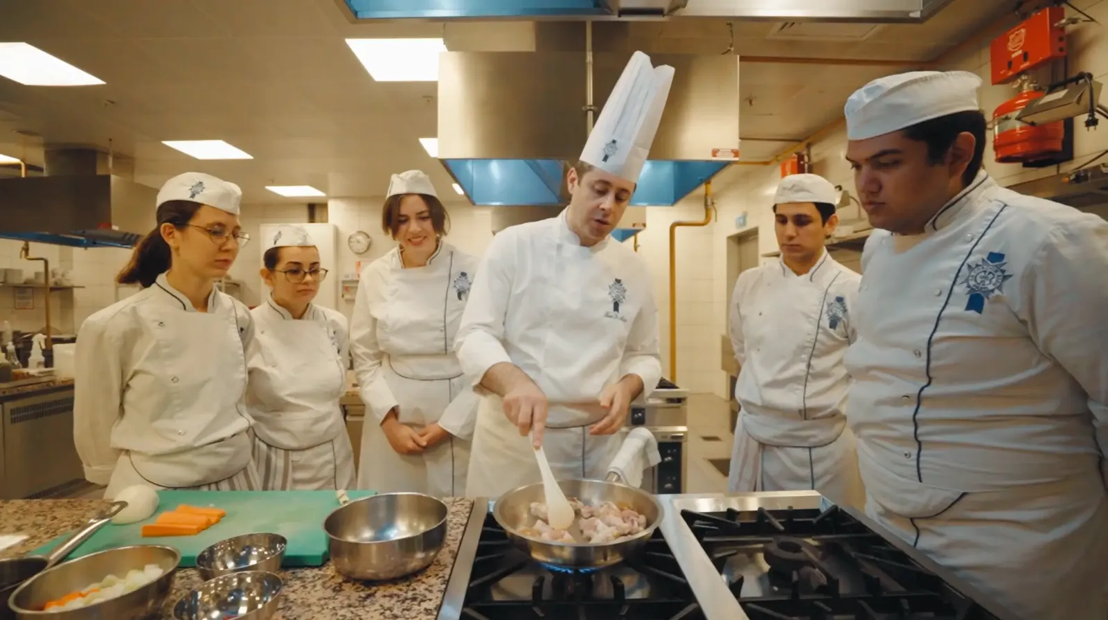 Практическое занятие в Le Cordon Bleu Istanbul